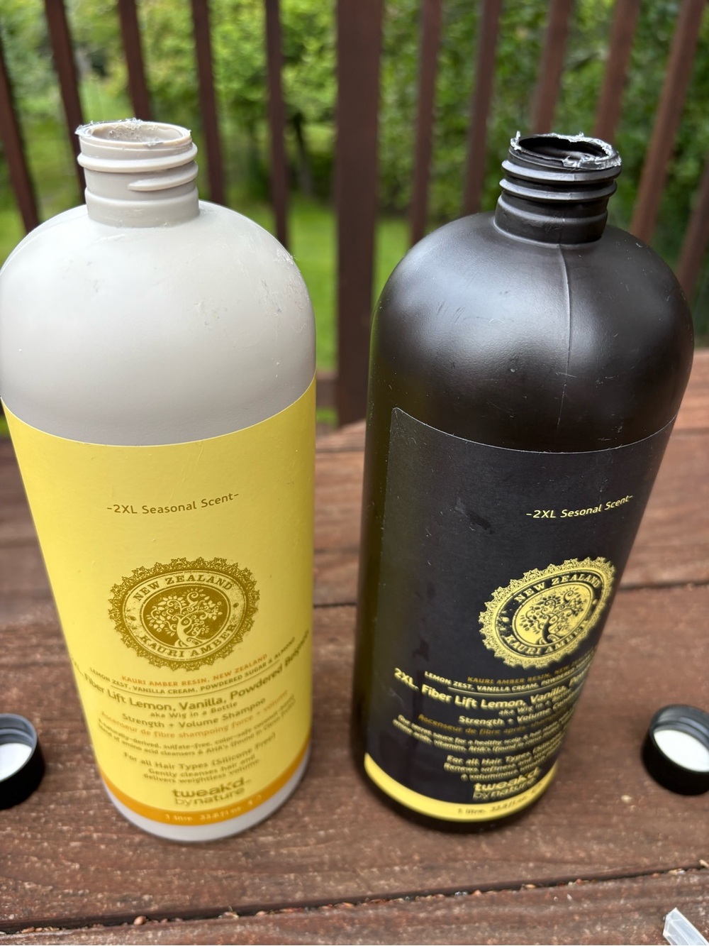 Tweak’d by Nature Jumbo Lemon, Vanilla, Powdered Beignets Shampoo Conditioner - Picture 3 of 4